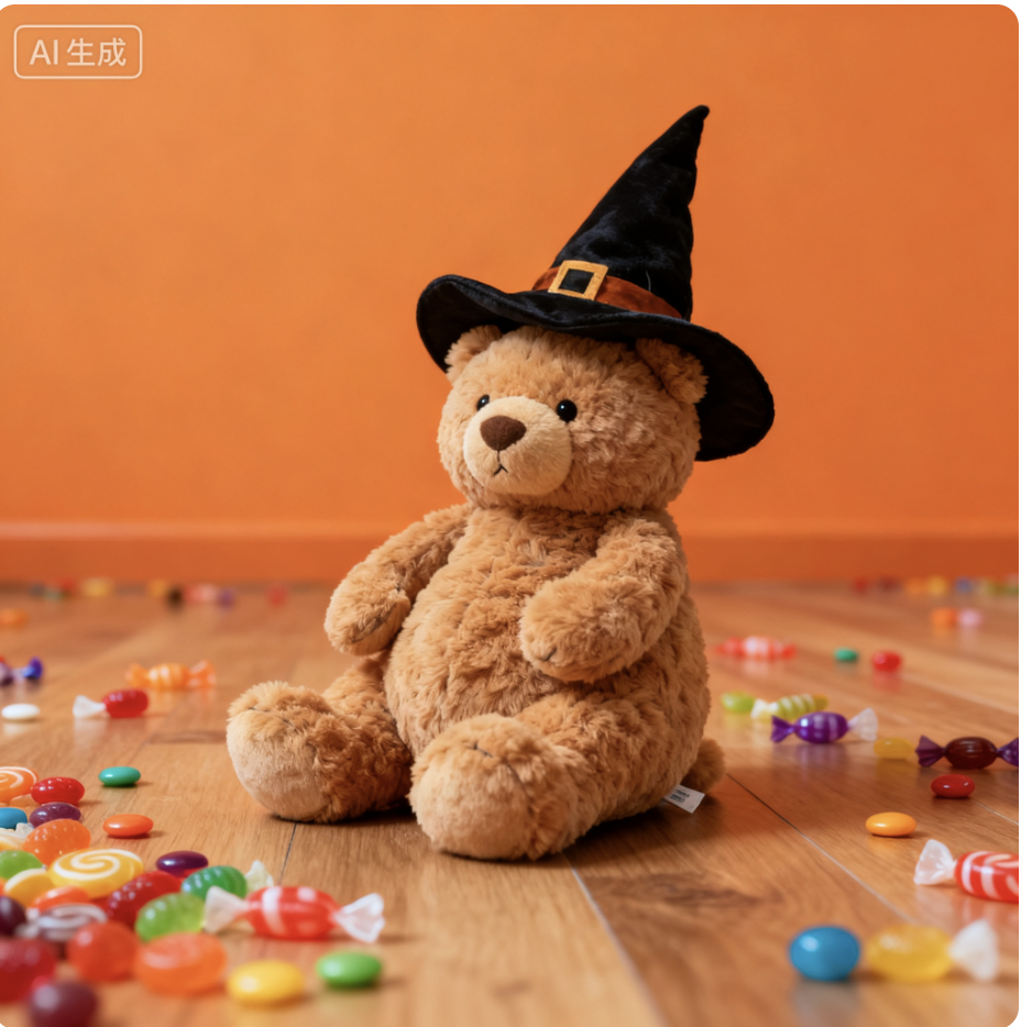 豆包生成万圣节效果图