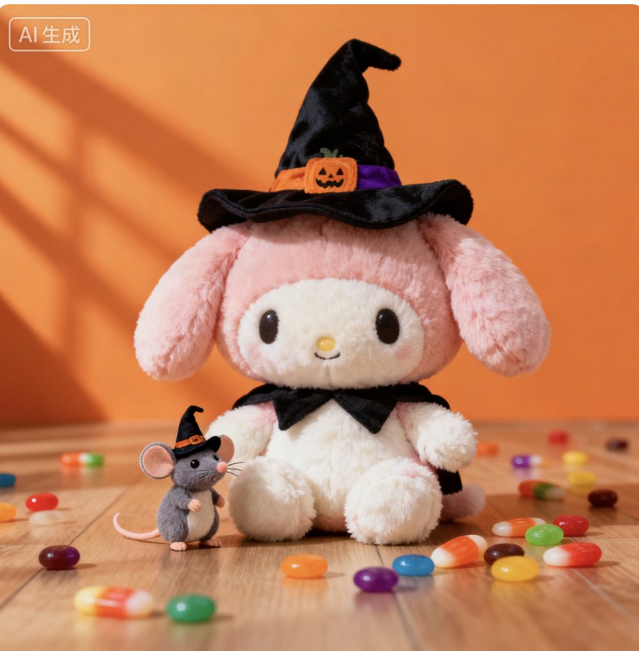 豆包生成万圣节效果图