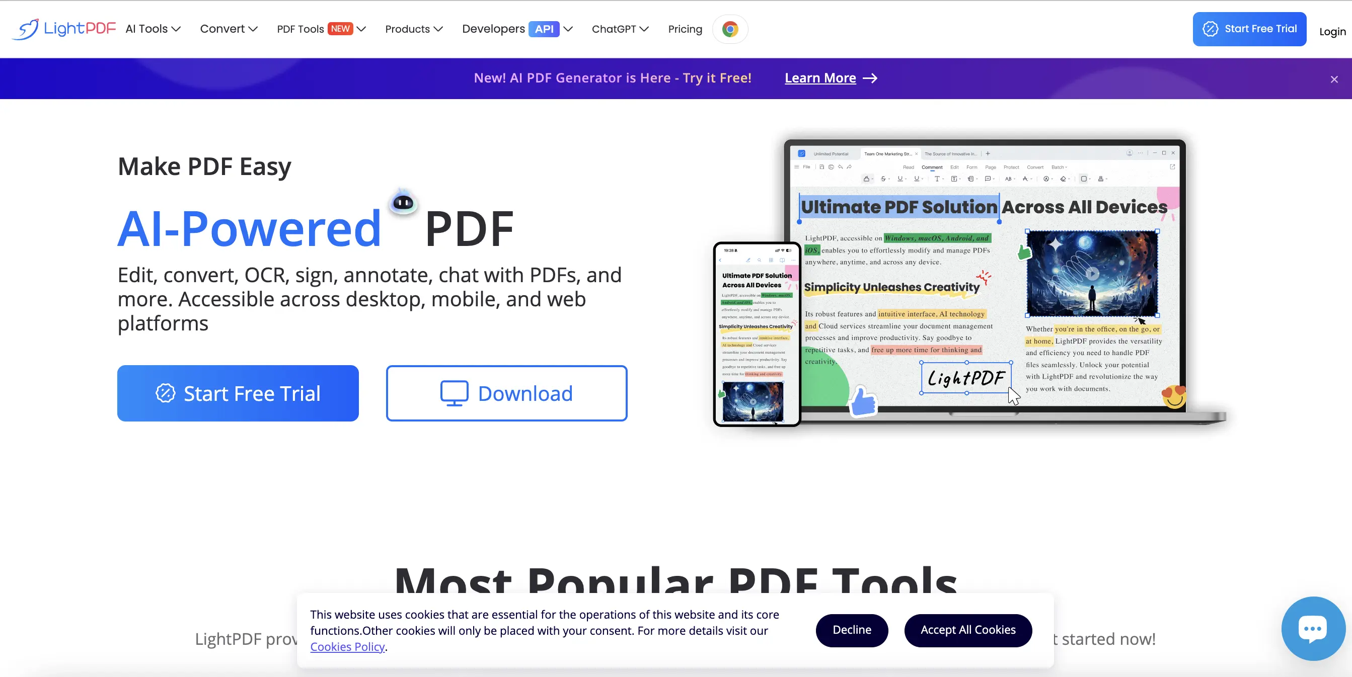 LightPDF官方预览图