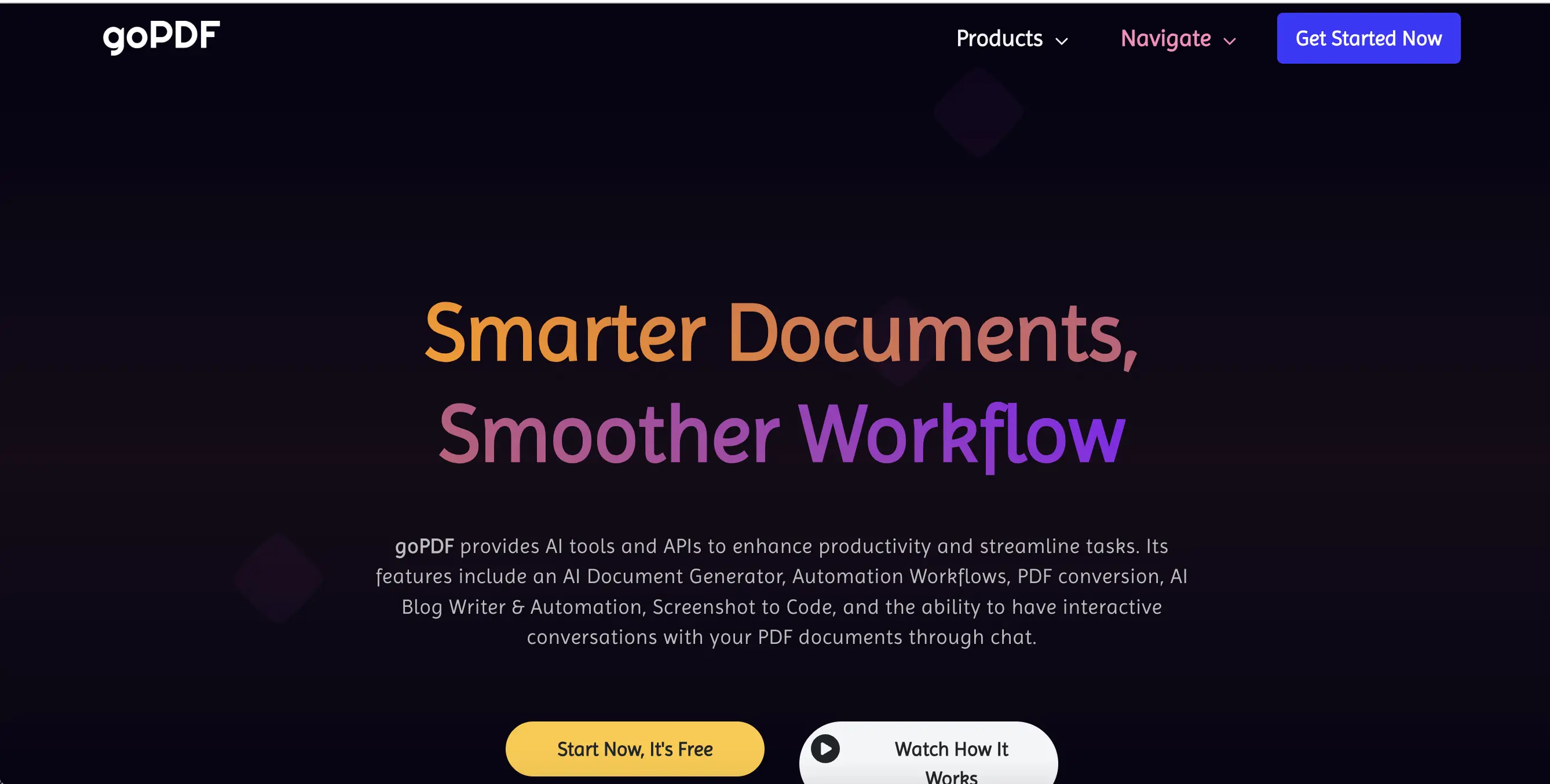 GoPDF Pro官网预览图