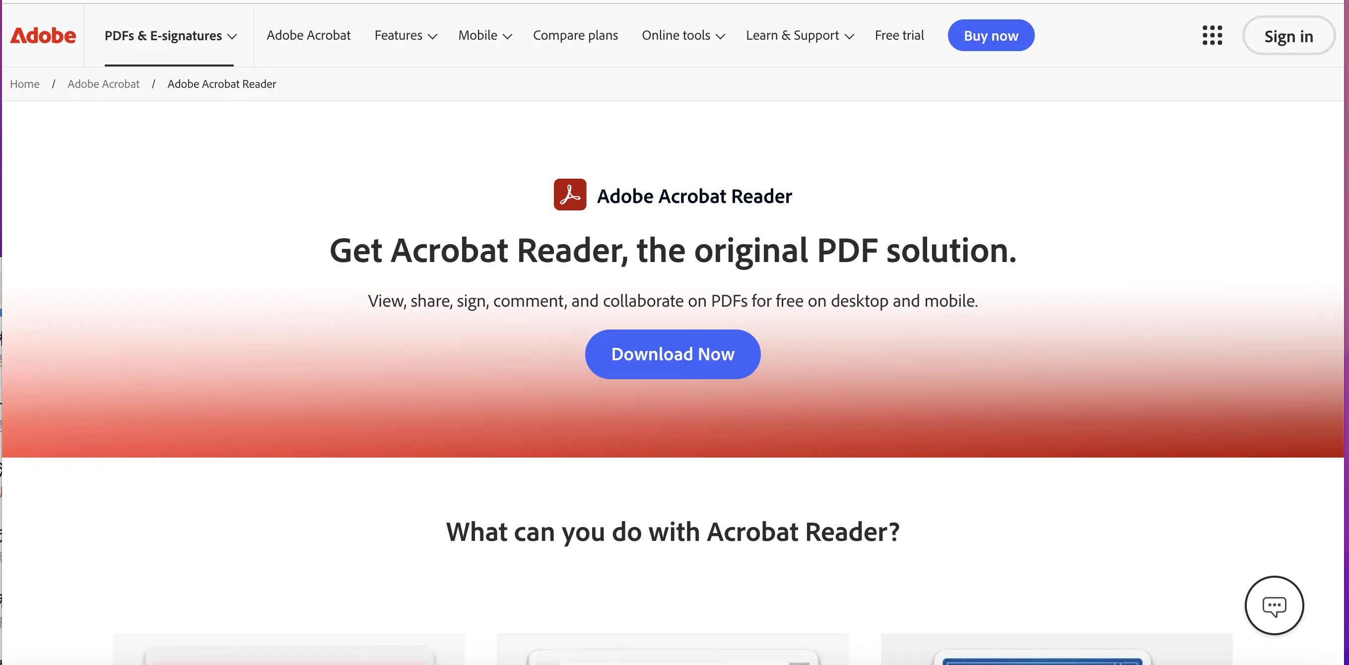 AdobePDF官网预览图