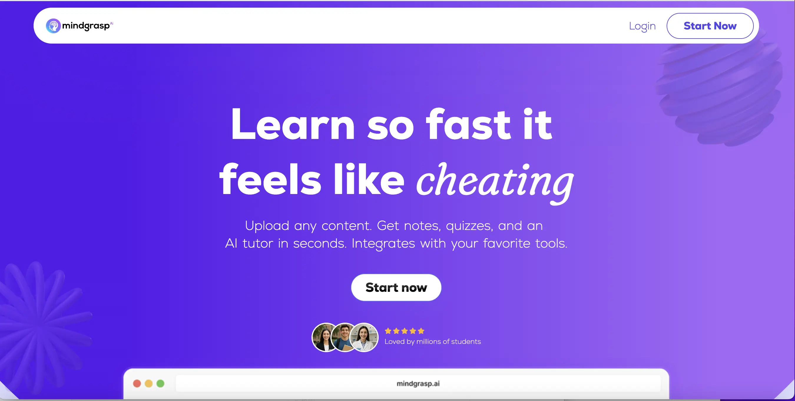 Mindgrasp官方预览图