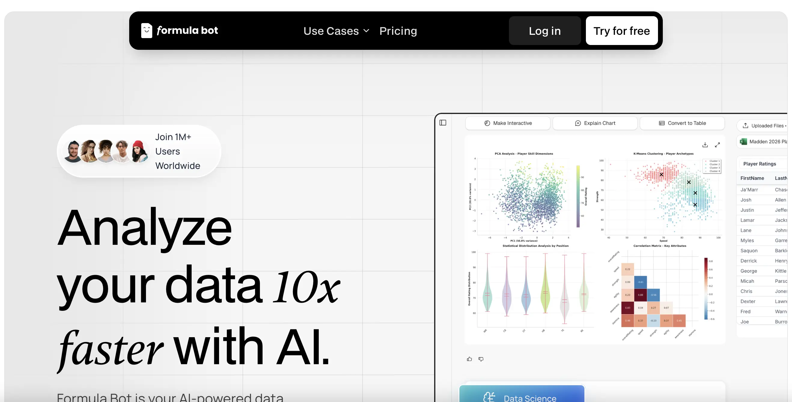 Formula Bot功能预览图