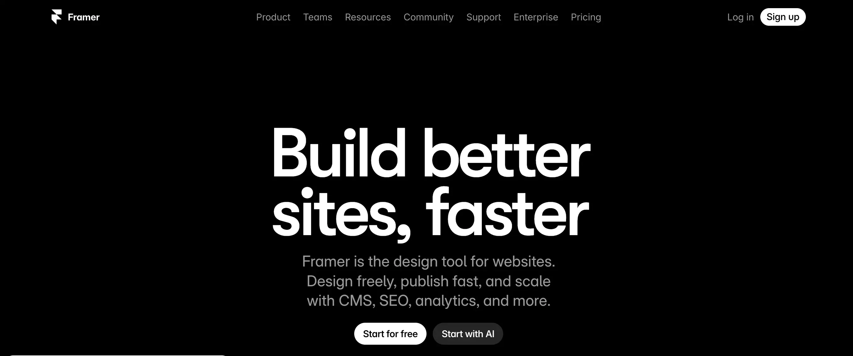 Framer功能预览图