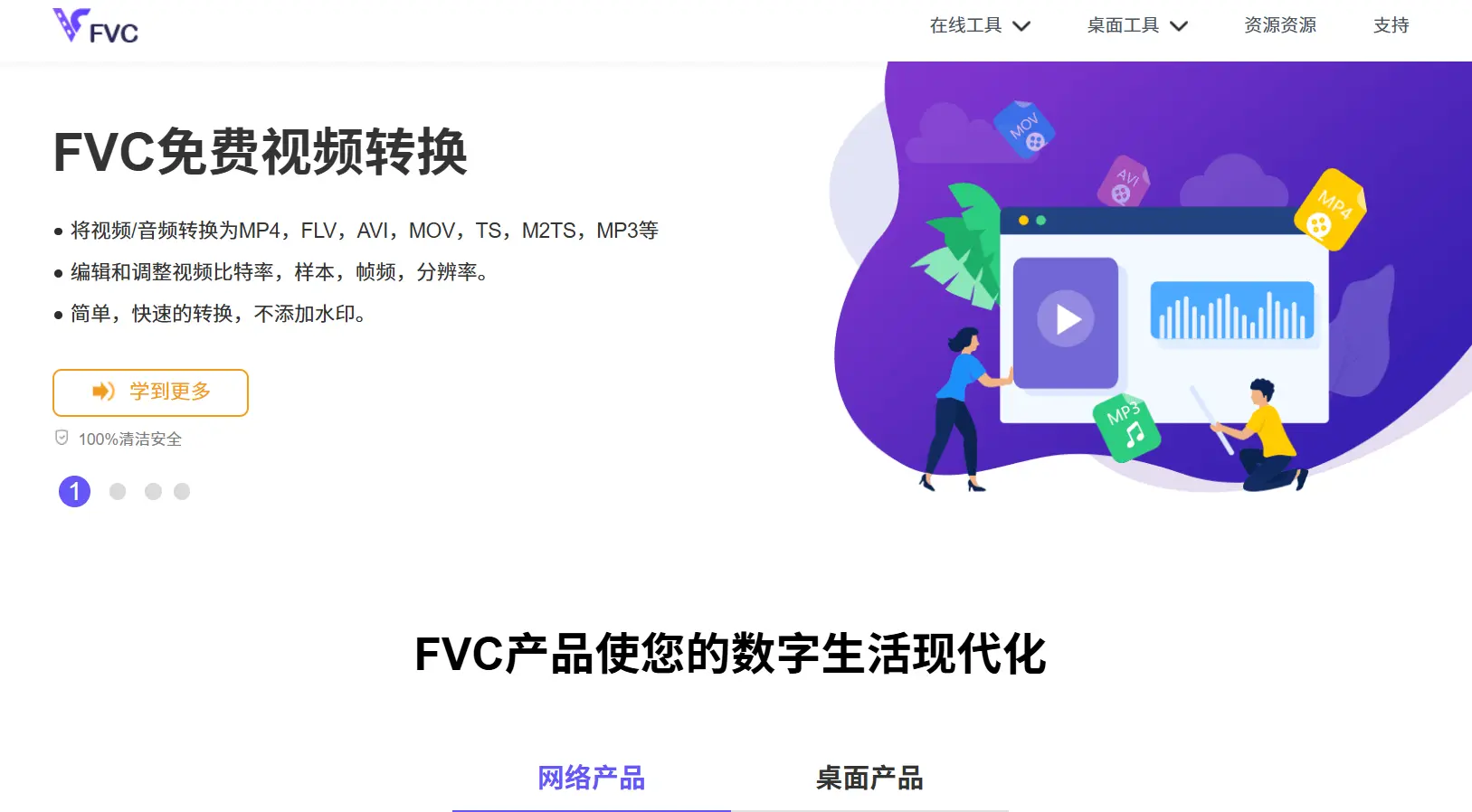 FVC官网预览图