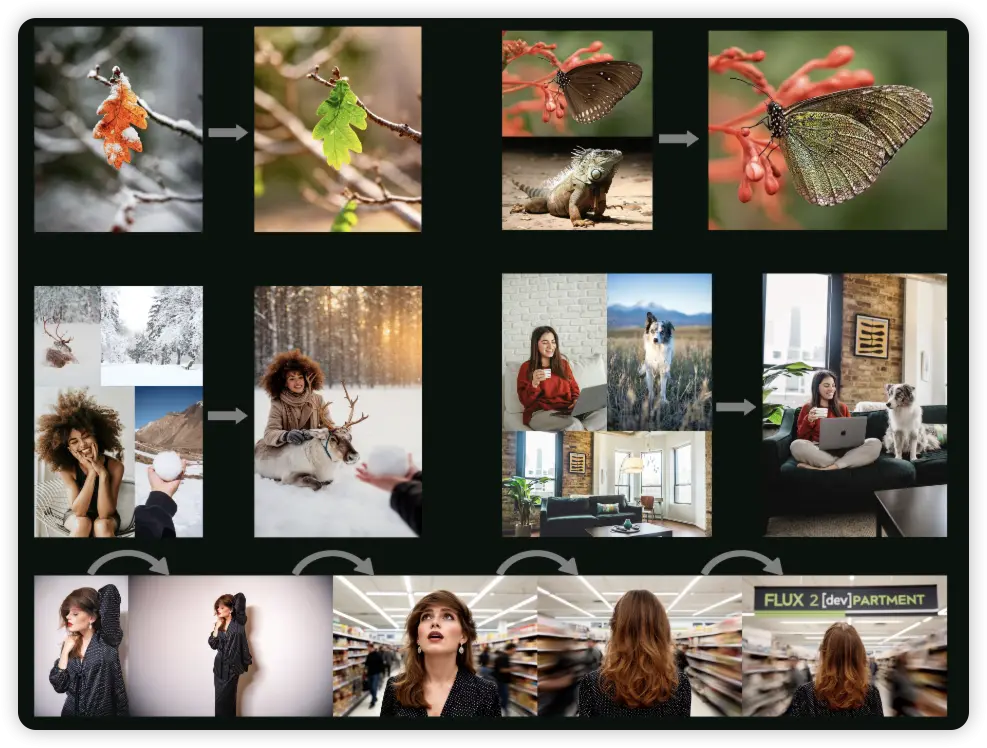 Flux 2的生成示例图